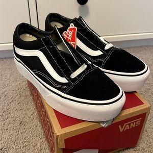 VANS Old Skool Platform Black